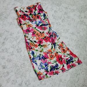 American Living Multicolor Floral Dress